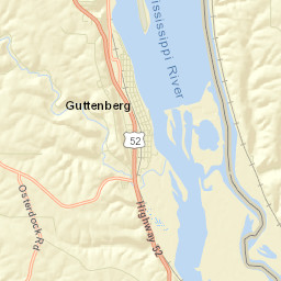Guttenberg Street Map