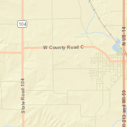 Evansville Street Map