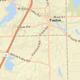 Fenton Street Map