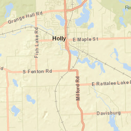 Holly Street Map
