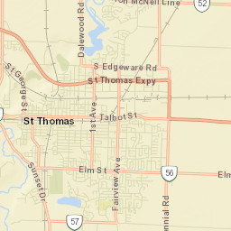 St. Thomas Street Map