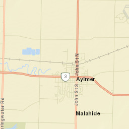 Aylmer Street Map