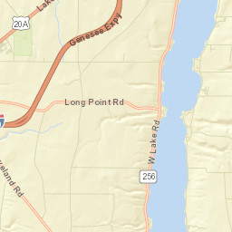 Sunny Shores New York Street Map