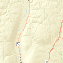 Bristol Center New York Street Map