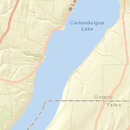 Pine Corners New York Street Map