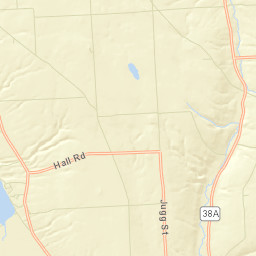 Southeast Owasco New York Street Map