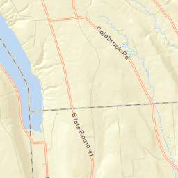 South Spafford New York Street Map