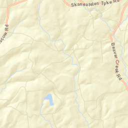 West Brookfield New York Street Map