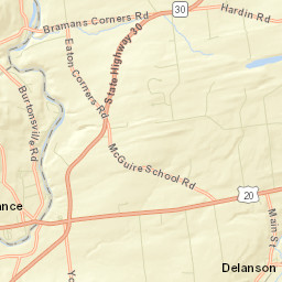 Esperance New York Street Map