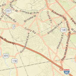 South Schenectady New York Street Map