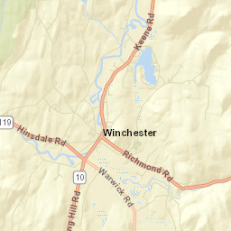 Winchester Street Map