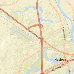 Nashua Street Map