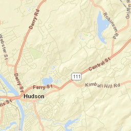 Hudson Street Map
