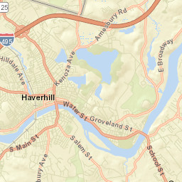 Groveland Street Map