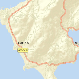 Muros Street Map
