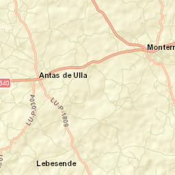 Monterroso Street Map
