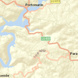 Paradela Street Map