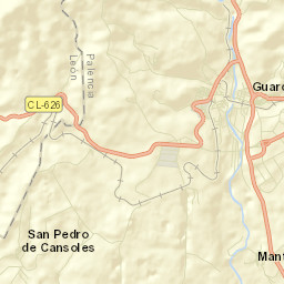 Guardo Street Map