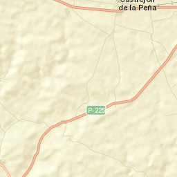 Castrejón de la Peña Street Map