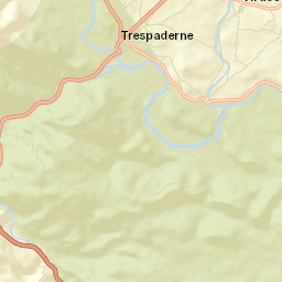 Trespaderne Street Map