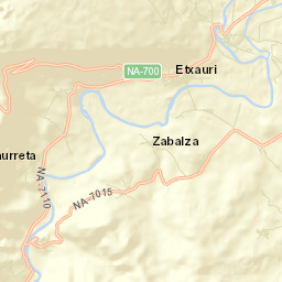 Belascoáin Street Map