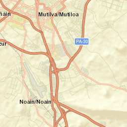 Ermitagaña Street Map