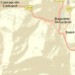 Bagnères-de-Luchon Street Map