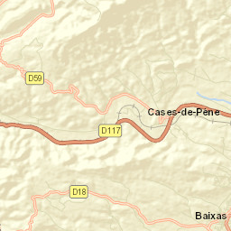 Baixas Street Map