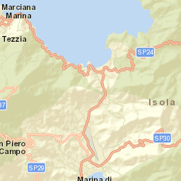 Campo nell'Elba Street Map