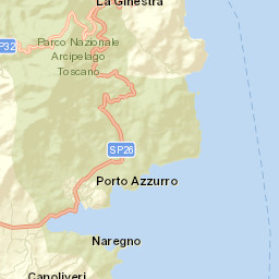 Porto Azzurro Street Map