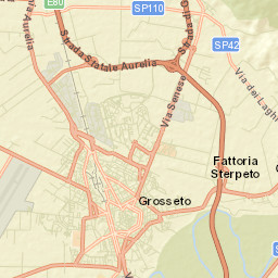Bagno Roselle Street Map