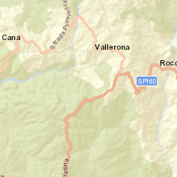 Roccalbegna Street Map
