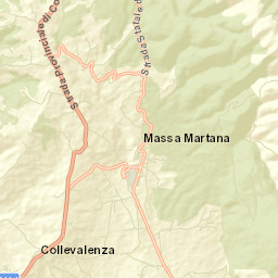 Massa Martana Street Map