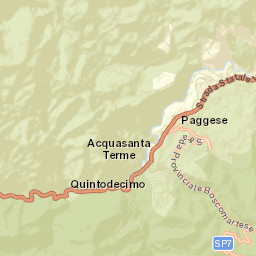 Acquasanta Terme Street Map