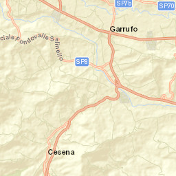 Sant'Omero Street Map