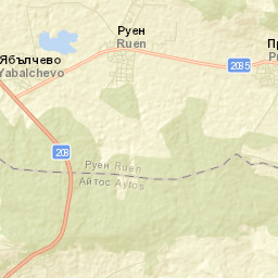 Ruen Street Map