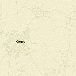 Kegeyli Shahar Street Map