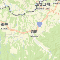Niseko Town Street Map