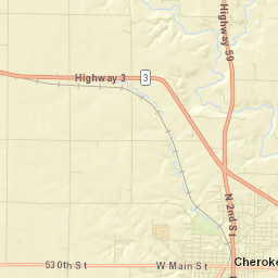 100-198 State Highway 977, Cherokee, IA Street Map