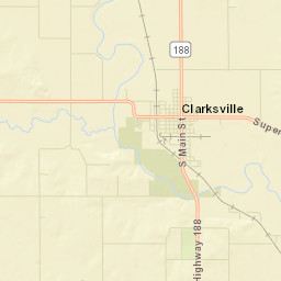 Clarksville Street Map
