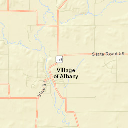 Albany Street Map