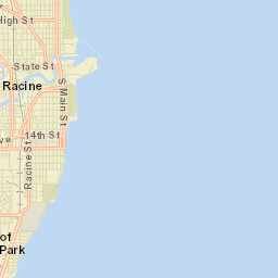Racine Street Map