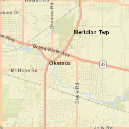 Haslett Street Map