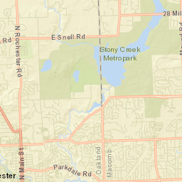 56810-56900 Stonewyck Drive, Charter Township of Shelby Street Map