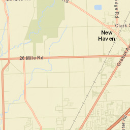 57451-57639 North Ave, Ray, MI 48096 Street Map