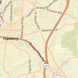 North Boston New York Street Map