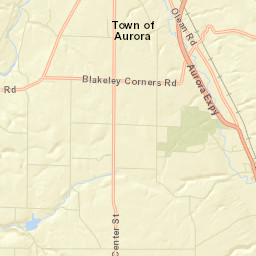 Taylorshire New York Street Map