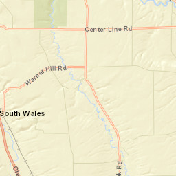 Wales Hollow New York Street Map