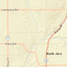 Toziers Corner New York Street Map