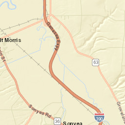 Shaker Crossing New York Street Map